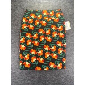 LuLaRoe Cassie Pencil Skirt Women’s Size Large Multicolor Floral NWT